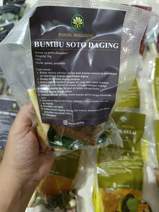Produk dari supplier pawonsrigading — Makanan & Snack