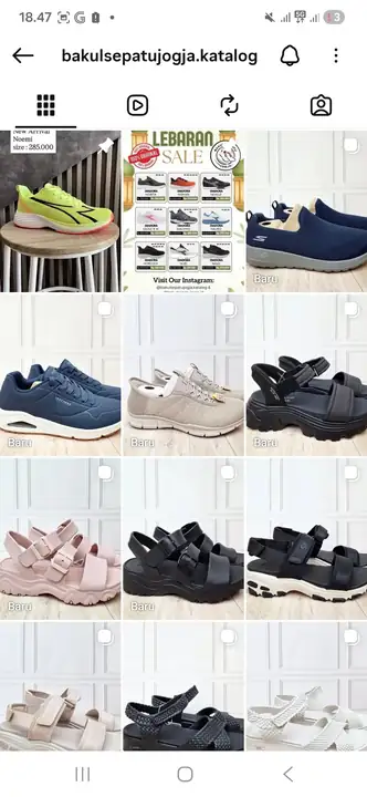 Produk dari supplier lovembergrace — Sepatu & Sandal