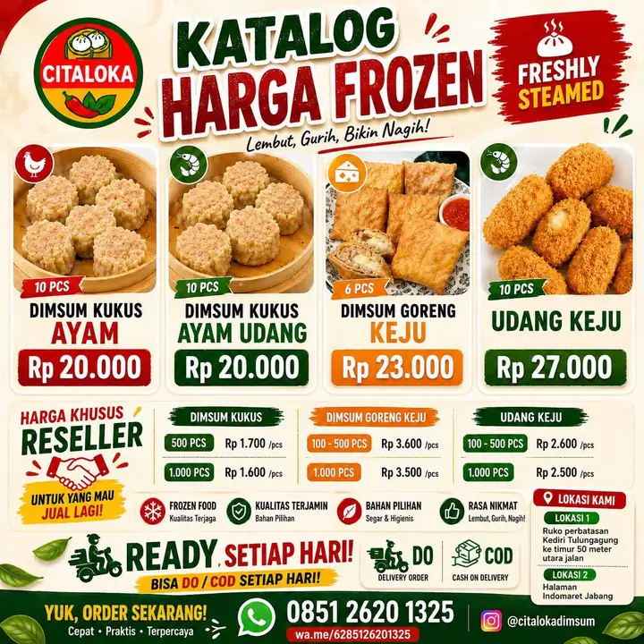 Produk dari supplier sivana.alazizi — Makanan & Snack
